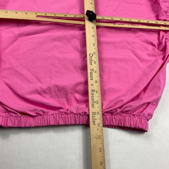 Frances Valentine Pink Blouse Small Loose Fit Minimalist Chic Resort Barbicore - Picture 7 of 12